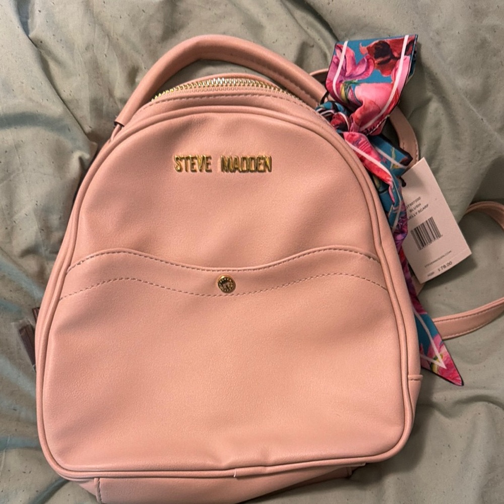 Steve Madden Blush Pink Mini Backpack